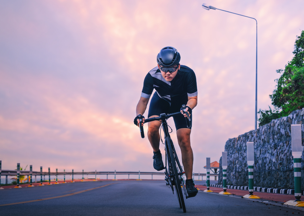 Safety, protective glasses/goggles while cycling